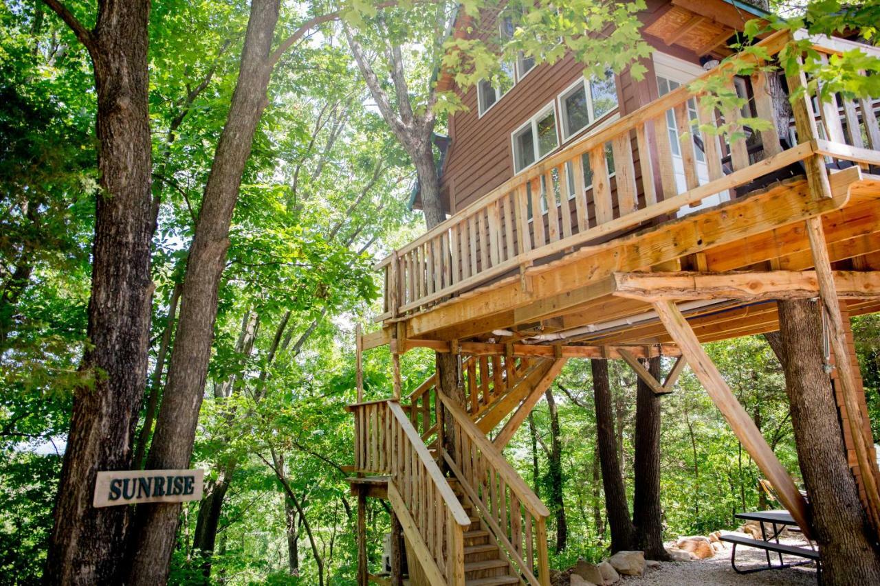 The Cottage Treehouses ハーマン エクステリア 写真