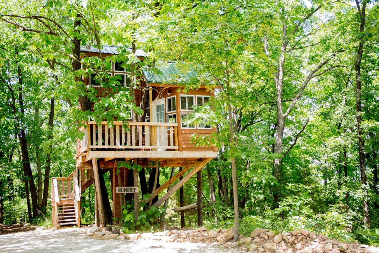 The Cottage Treehouses ハーマン エクステリア 写真
