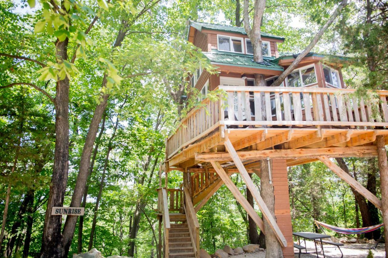 The Cottage Treehouses ハーマン エクステリア 写真